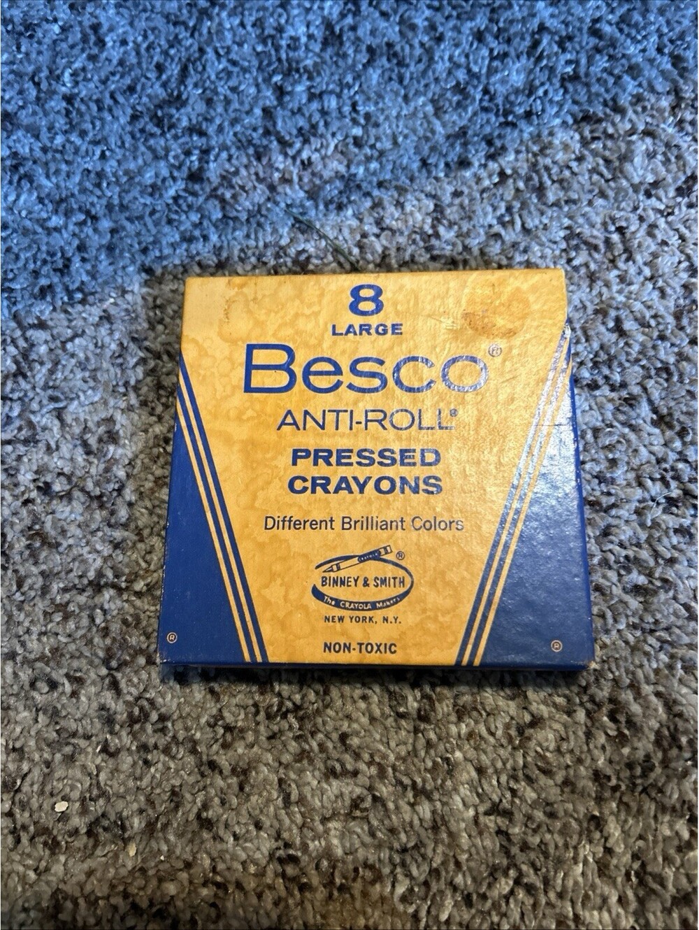 BESCO Anti Roll Pressed Crayons Vintage